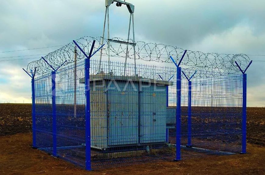Ограждение нефтеналивных распределительных подстанций для ПАО «Транснефть»