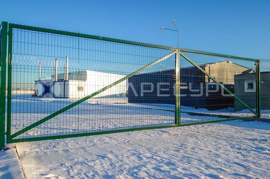 Ограждение 3D для завода Бутилированных вод
